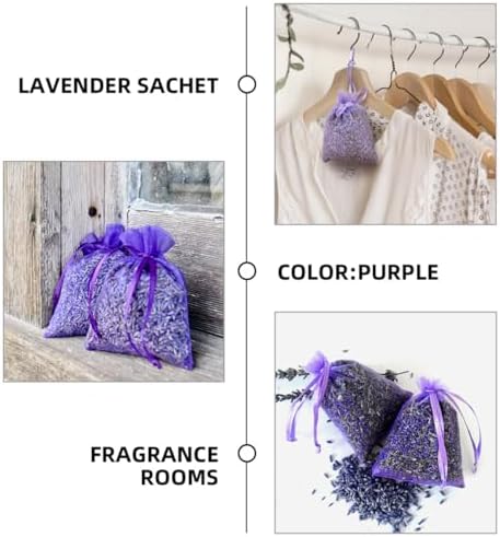 Cabilock 10pcs Lavender Sachet Bags for Home Car and Closet