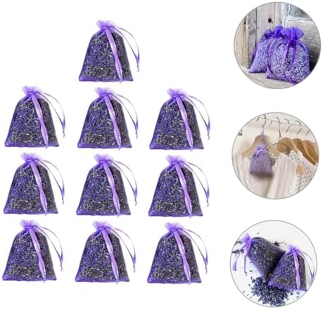 10pcs Lavender Sachets for Home Fragrance and Decor