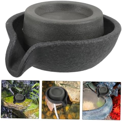 Compact Tabletop Water Fountain with Rotating Mill Design