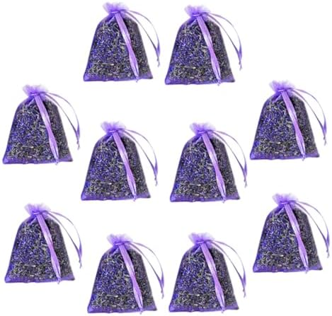 10Pcs Lavender Sachet Bags for Wardrobe Fresheners