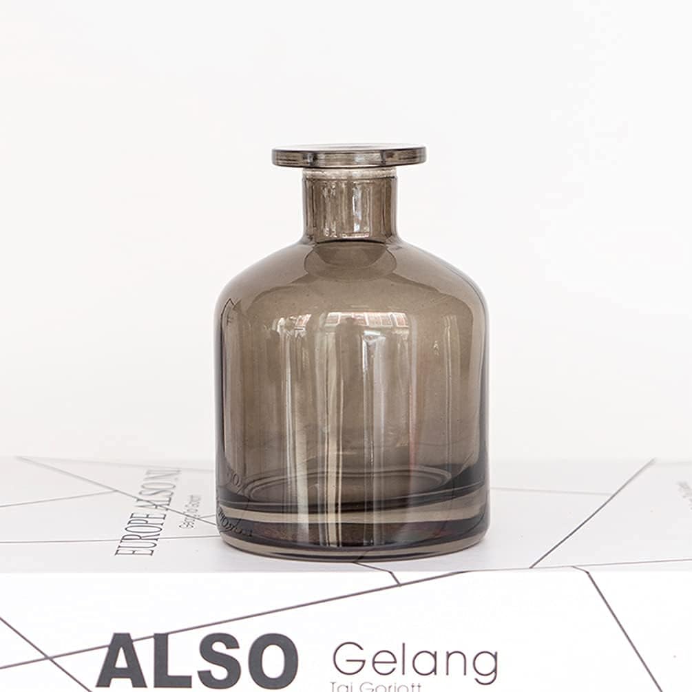 150ml Glass Diffuser Bottle - Grey Aromatherapy Container