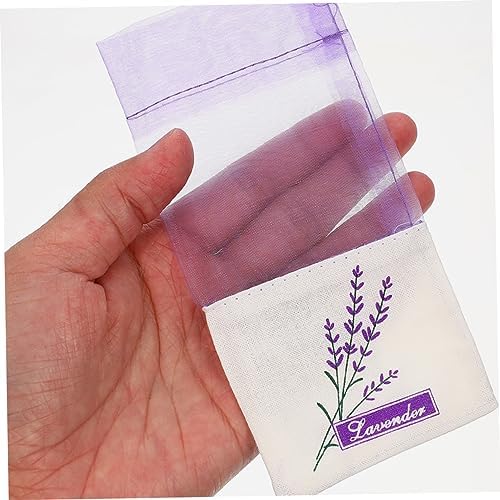 Hemoton 50pcs Lavender Sachet Bags for Home Fragrance and Closet Storage