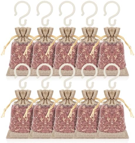 Homode Cedar Sachets for Closets and Drawers - Pack of 10