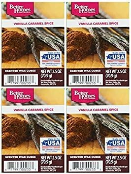 NITRO Better Homes and Gardens Vanilla Caramel Spice Wax Cubes 4-Pack