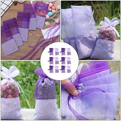 24Pcs Lavender Sachet Bags for Home and Travel