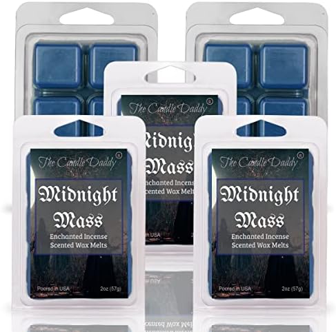 The Candle Daddy Midnight Mass Wax Melt - 6 Cubes