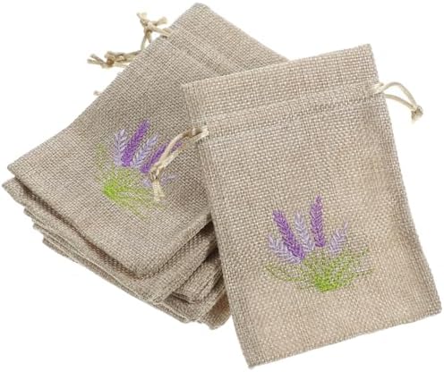 10 Pack Reusable Drawstring Sachet Bags for Home Fragrance