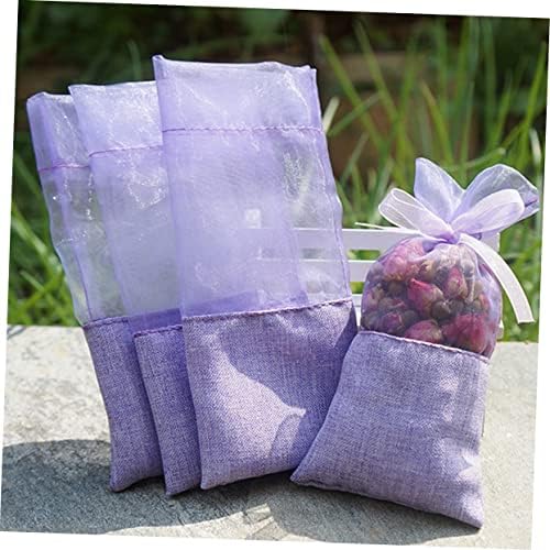 Wofashpuret 12pcs Drawstring Aromatic Sachets for Home Car Wardrobe