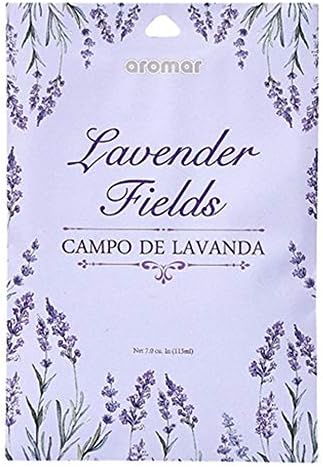 6 Pack Lavender Fields Scented Sachet Drawer Bags Large Air Freshener
