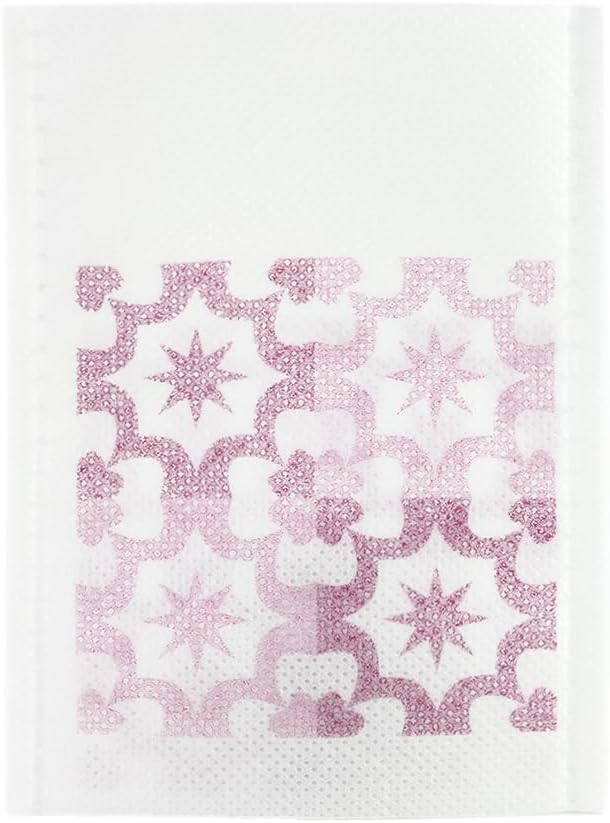 QQ Studio 100 Pcs White Non-Woven Heat Seal Sachet Pouch 315x433 Inch
