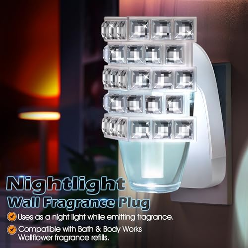 Hohean Wall Fragrance Plug In with Night Light
