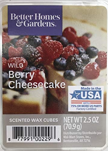 Better Homes and Gardens Wild Berry Cheesecake Scented Wax Cubes 1