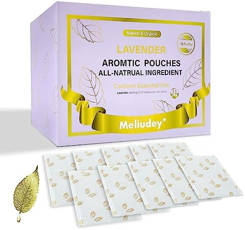 14 Pack Lavender Sachets for Closets and Drawers