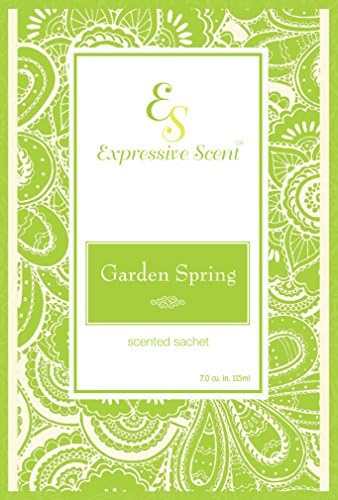 6 Pack Garden Spring Scented Sachet Envelope