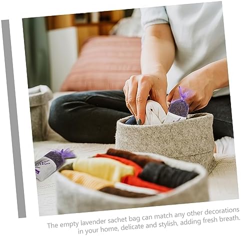 GLEAVI 50pcs Lavender Sachet Bags Pack