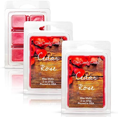 The Candle Daddy Cedar Rose Scented Wax Melt - 2 Ounces