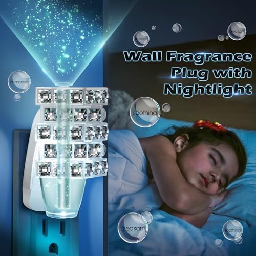 Hohean Wall Fragrance Plug In with Night Light
