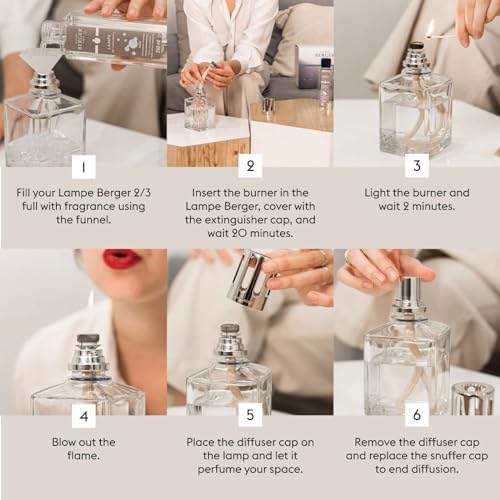 MAISON BERGER Pyramid Fragrance Lamp Diffuser - Antique Pink