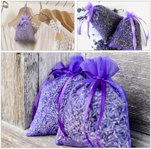 Cabilock 10pcs Lavender Sachet Bags for Home Car and Closet