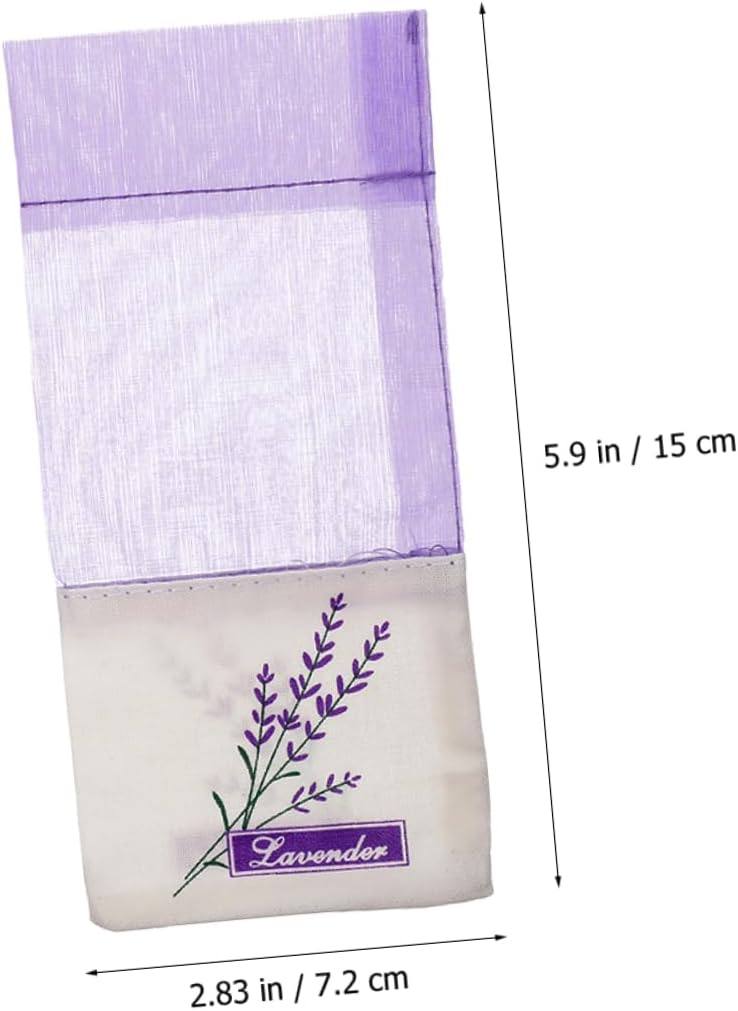 50pcs Lavender Sachet Bags for Home Car and Jewelry Organizing