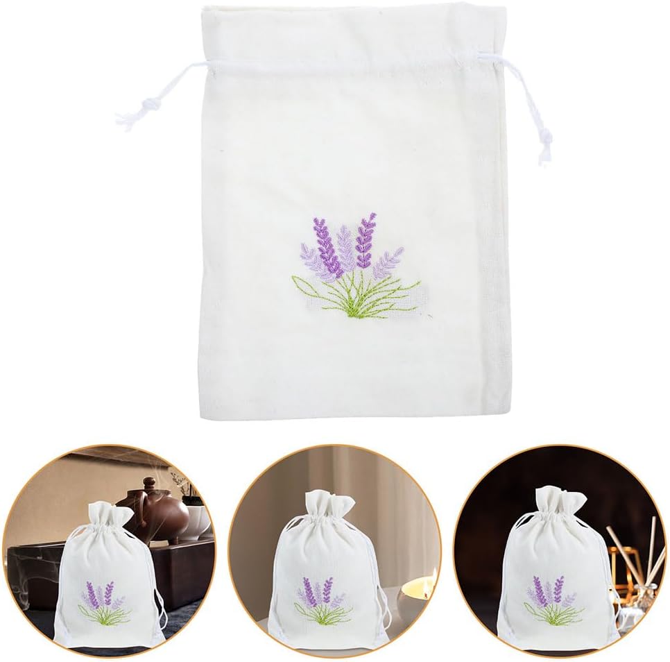 2pcs Lavender Sachet Drawstring Bags for Wedding Favors