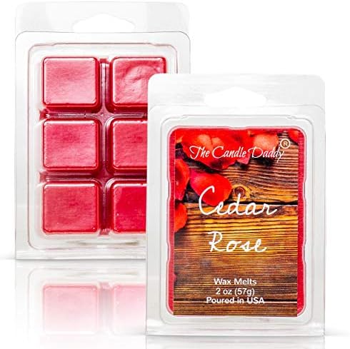 The Candle Daddy Cedar Rose Scented Wax Melt - 2 Ounces
