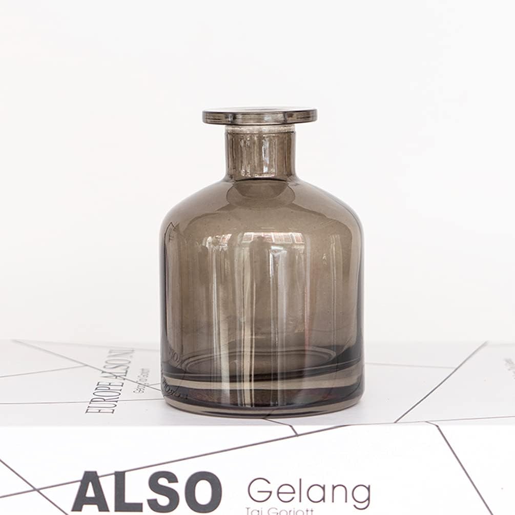 150ml Glass Diffuser Bottle - Grey Aromatherapy Container