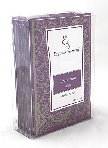 Expressive Scent 6 Pack Grapevine Scented Sachet Envelope