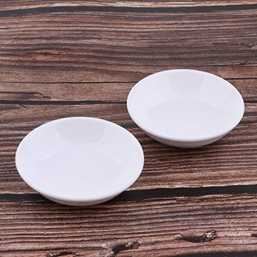2 Pcs 38 Inch Round Ceramic Dish for Electric Burner Warmer
