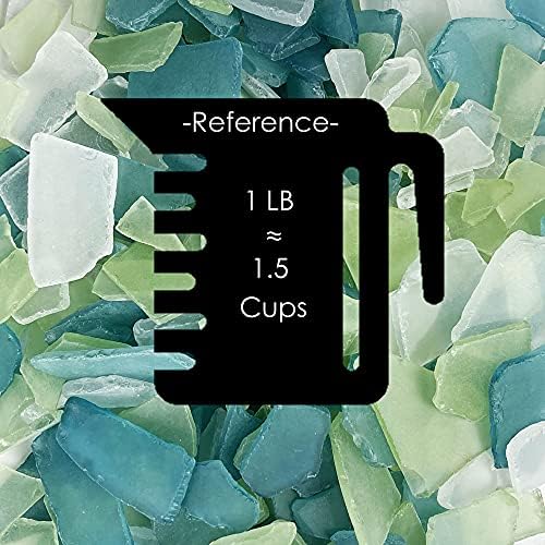 CYS EXCEL Sea Glass Vase Filler 24 Ounces Mix