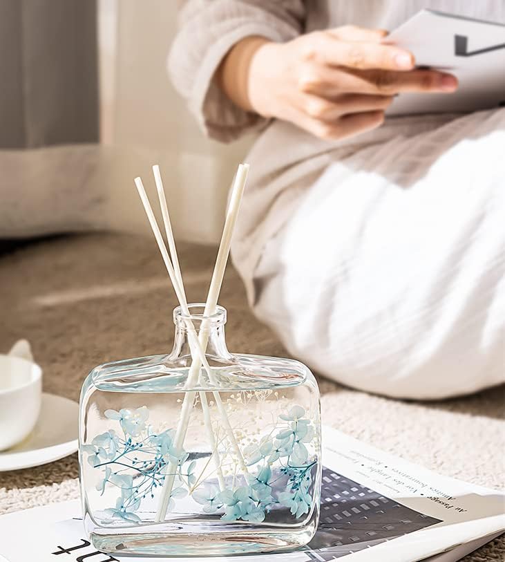 200ML Clear Glass Aromatherapy Diffuser Jar