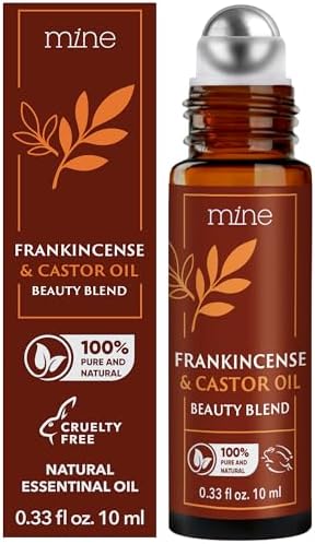 Mine Pure Castor Oil Frankincense Roll On - Hexane Free for Face