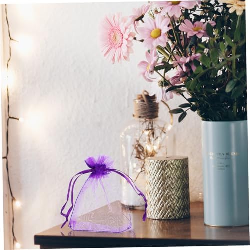 100pcs Lavender Sachet Bags Empty Scented for Home Storage