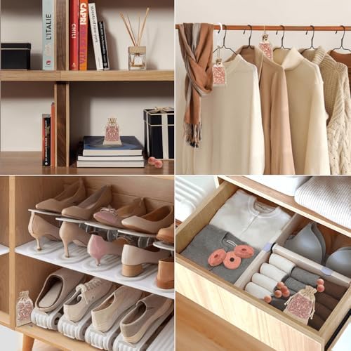 Homode Cedar Sachets for Closets and Drawers - Pack of 10