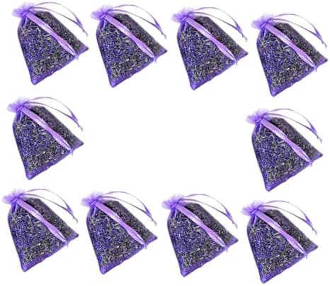 10pcs Lavender Sachets for Home Fragrance and Decor