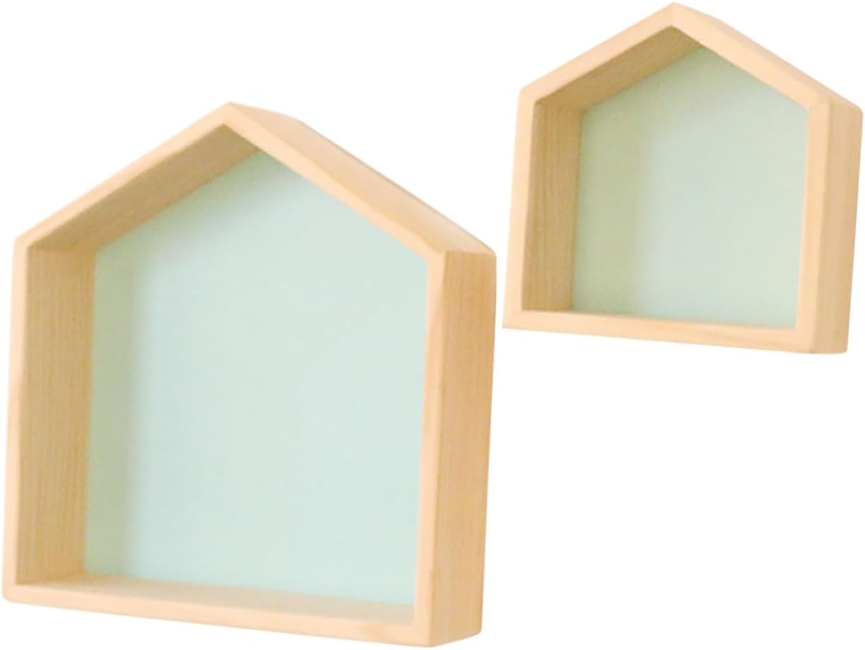2pcs Modern Floating Shelves for Kitchen and Bathroom