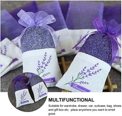 Cabilock Lavender Sachet Bag Set 22pcs Gauze Pouches