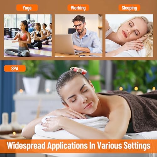 Tujoe 4 Pack Wall Plug Wax Melt Warmer with Metal Burner