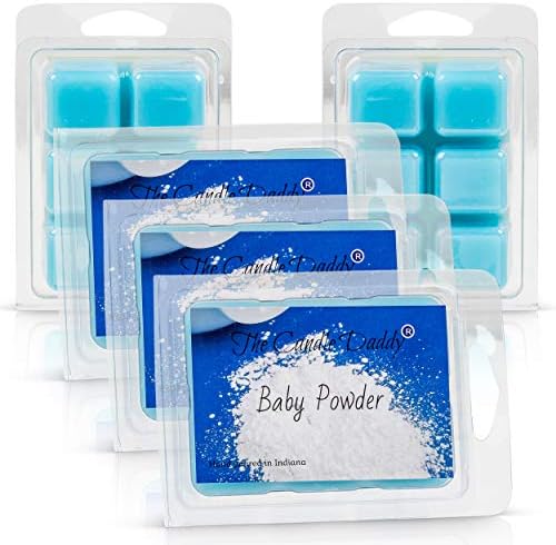 Baby Powder Scented Wax Melts - 5 Packs - 30 Cubes