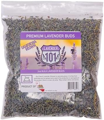 Premium Lavender Buds - US Grown Bulk for DIY and Aromatherapy