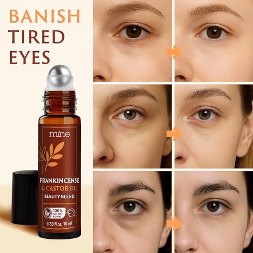 Mine Pure Castor Oil Frankincense Roll On - Hexane Free for Face
