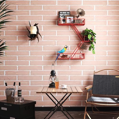 Fire Escape Shelf - 3 Tier Metal Wall Shelves with Baskets