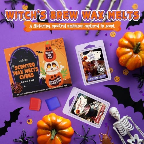 Halloween Scented Wax Melts 8 Pack for Warmers