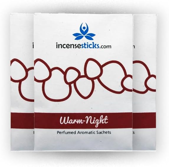 Aromatic Sachets Warm Night Scent 3 Packs 125g