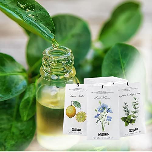 MYARO 12 Pack Scented Sachets for Drawer and Closet