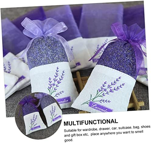 Housoutil 22pcs Lavender Sachet Bags for Aromatherapy and Home Fragrance