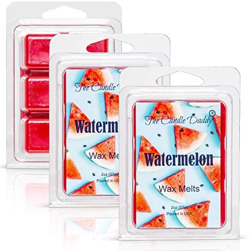 Watermelon Sweet Fruit Scented Wax Melts - 6 Cubes Gift