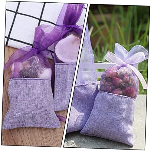 Lavender Sachet Bags 24 Pack for Home Fragrance and Wardrobe Storage