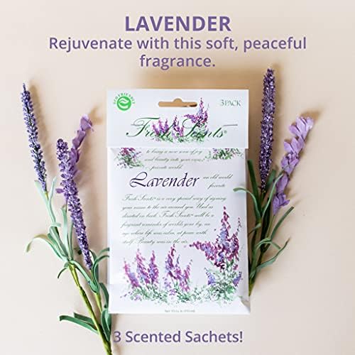 Willowbrook Fresh Scents Lavender Scented Sachet 3 Pack