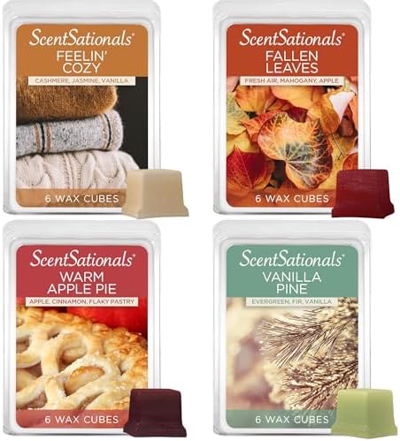 Scentsationals Wax Melts Cozy Core 4-Pack